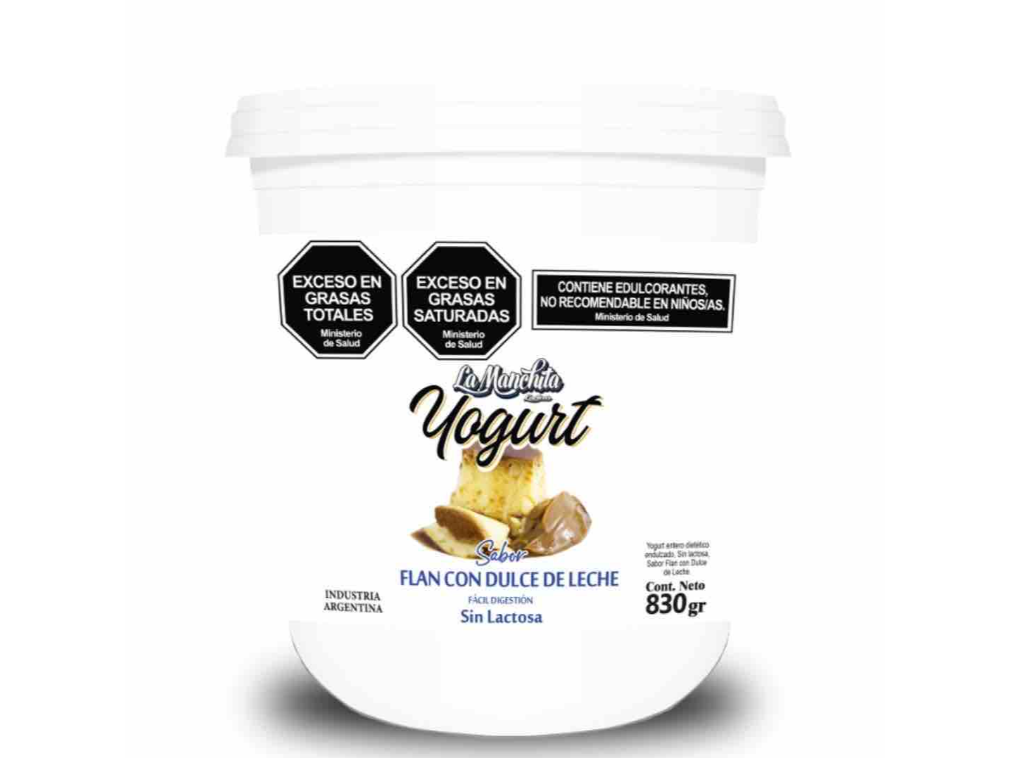 Flan de dulce de leche