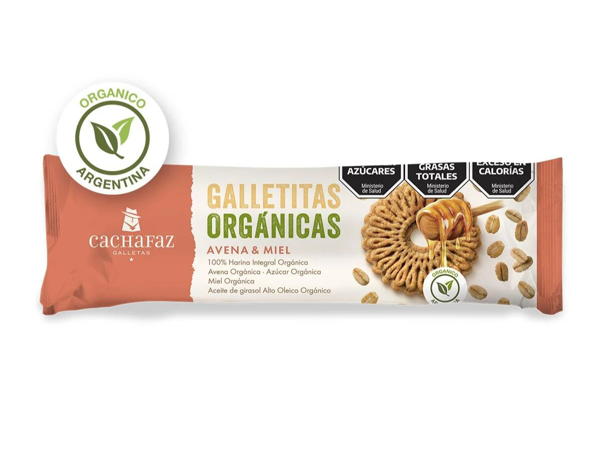 GALLETAS ORGÁNICAS AVENA Y MIEL