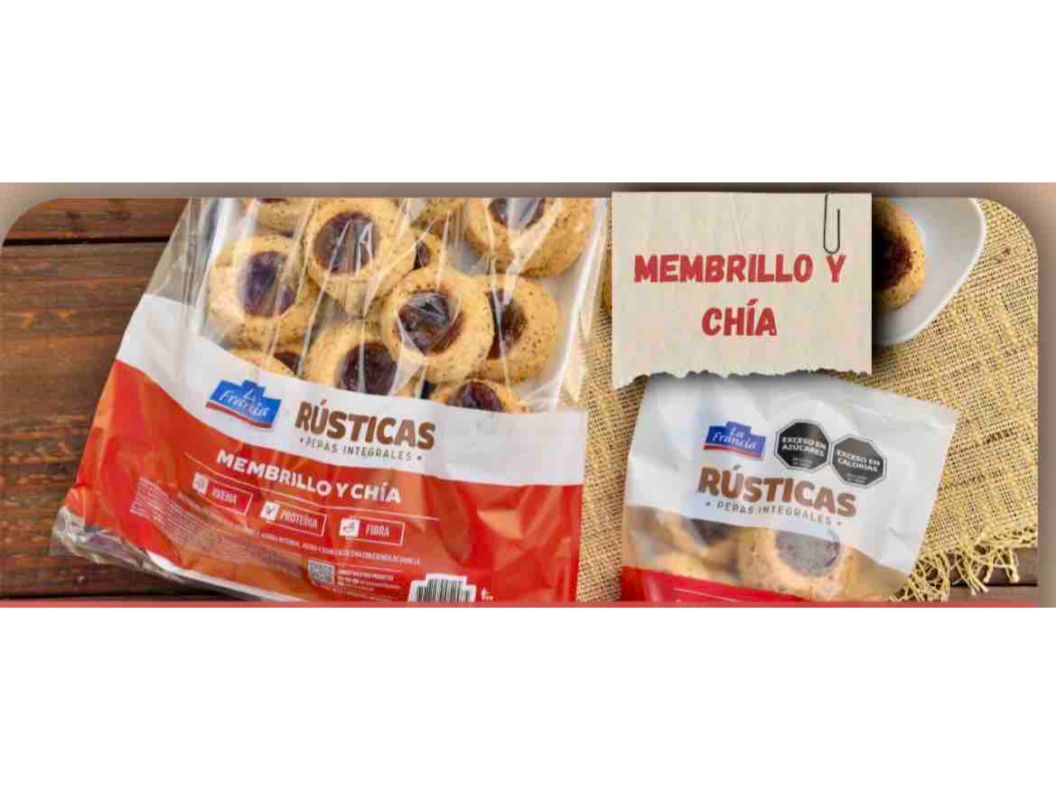 Pepas La Francia Membrillo y chia