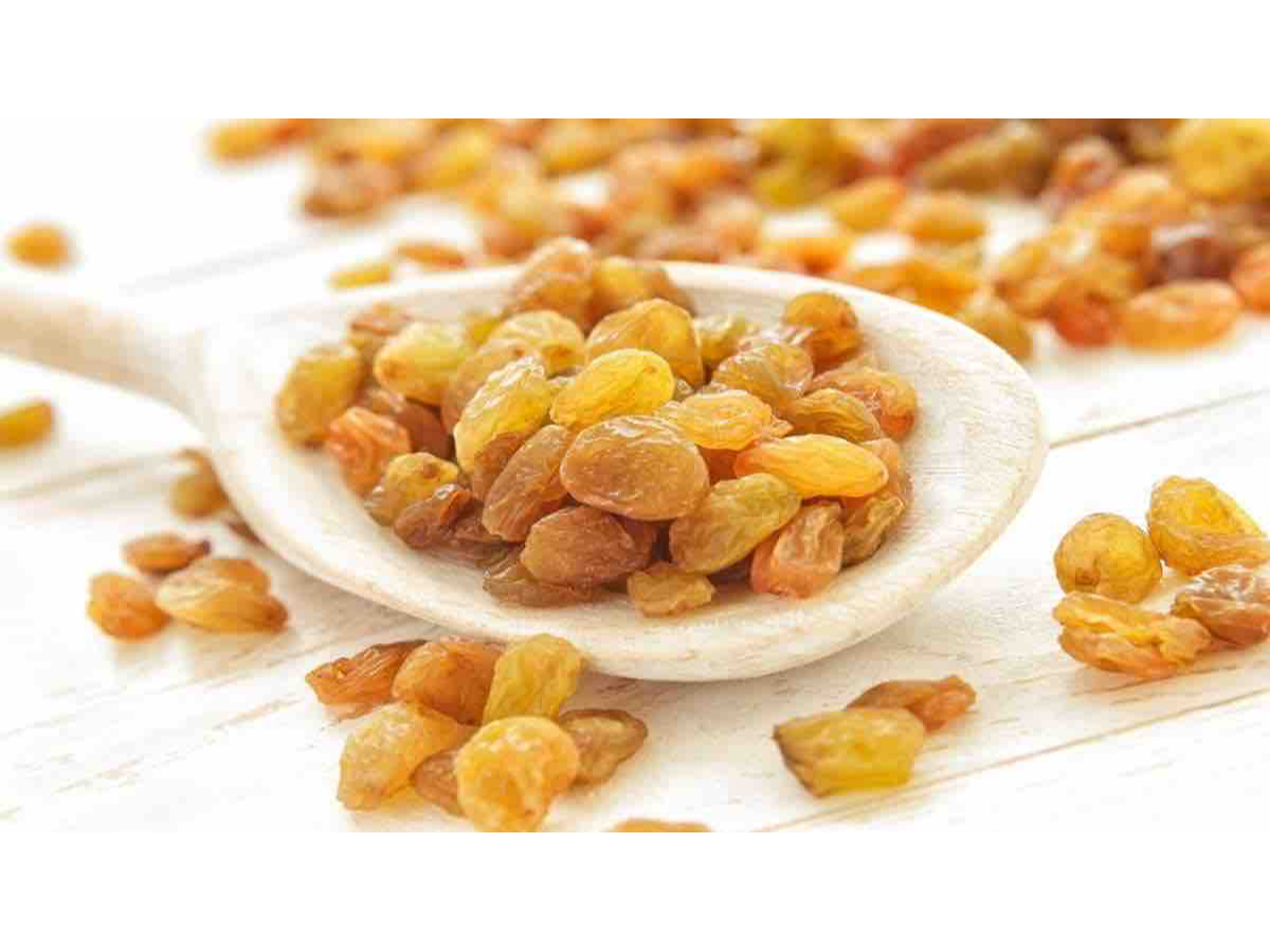 Pasas de uvas rubias