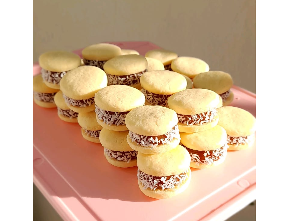 Mini alfajorcitos de maice x6 unidades
