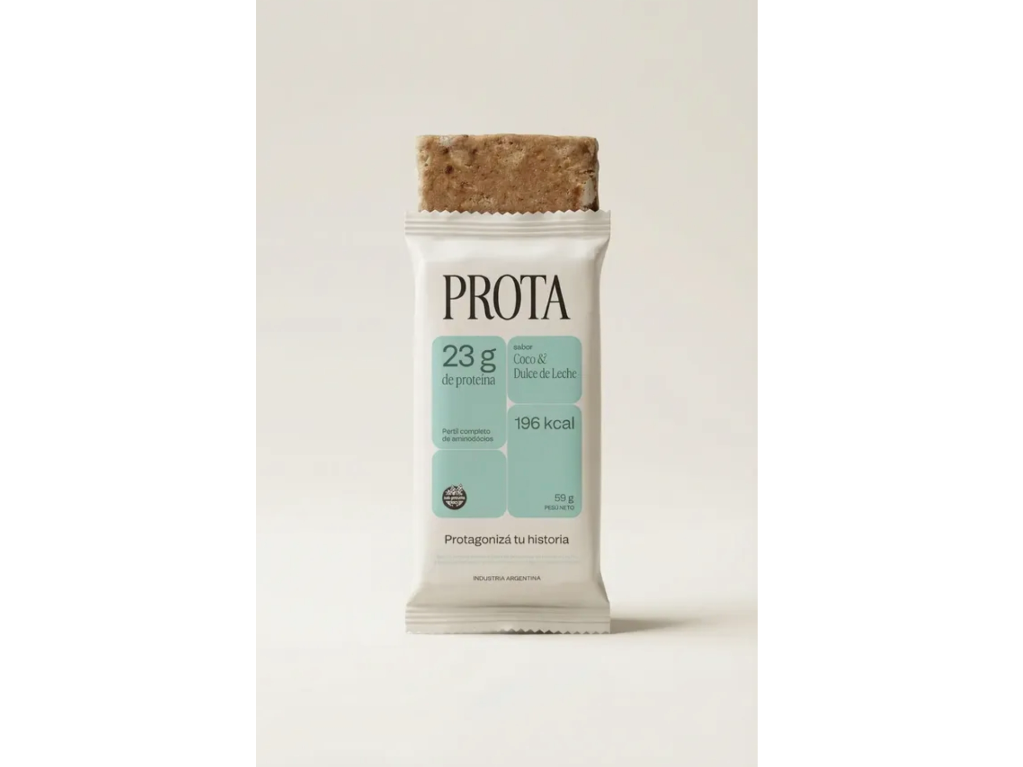 Barrita Prota 23gr de proteina coco & dulce de leche KETO