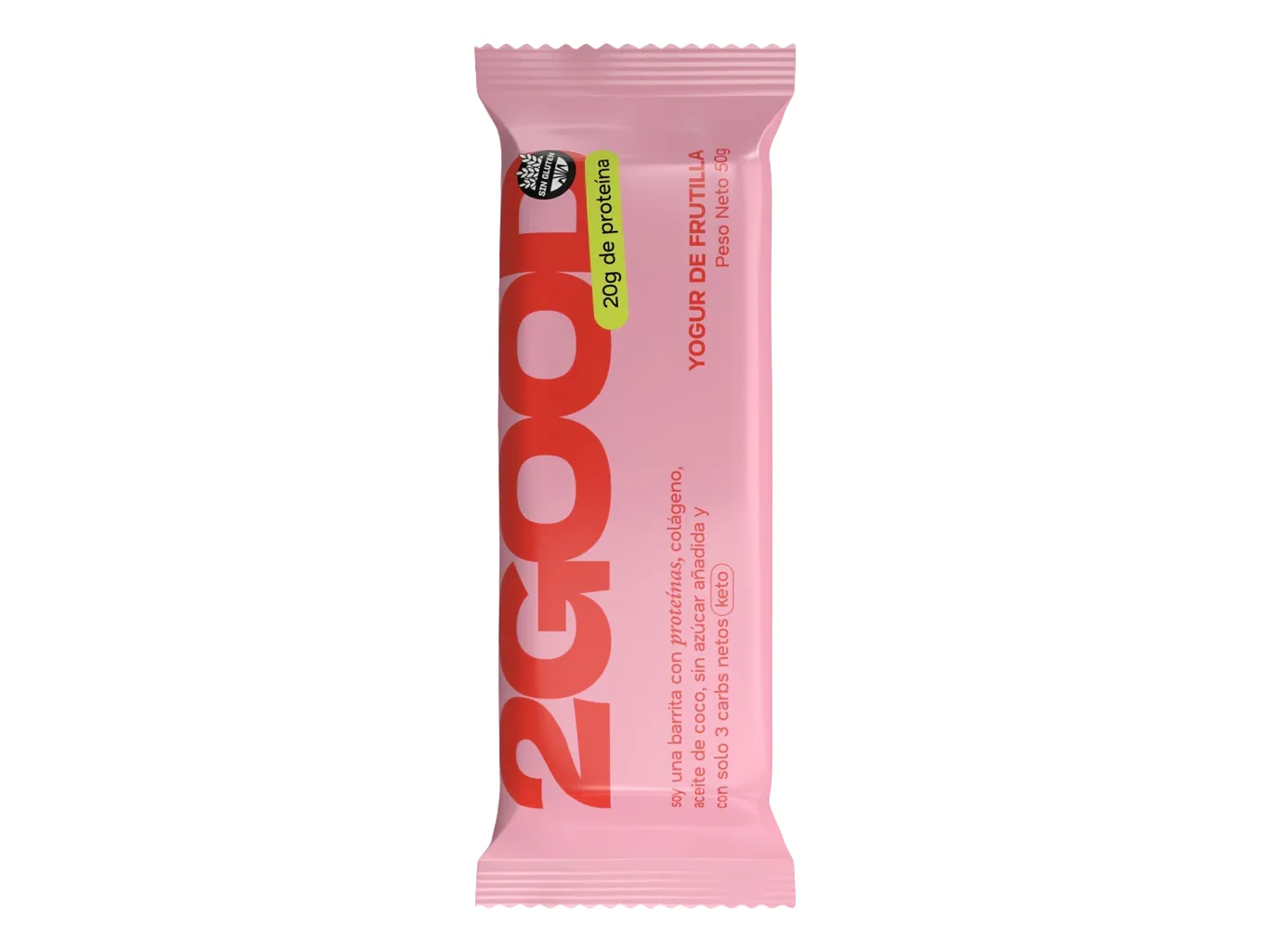 2good frutilla yogurt PROTE + COLAGENO + KETO