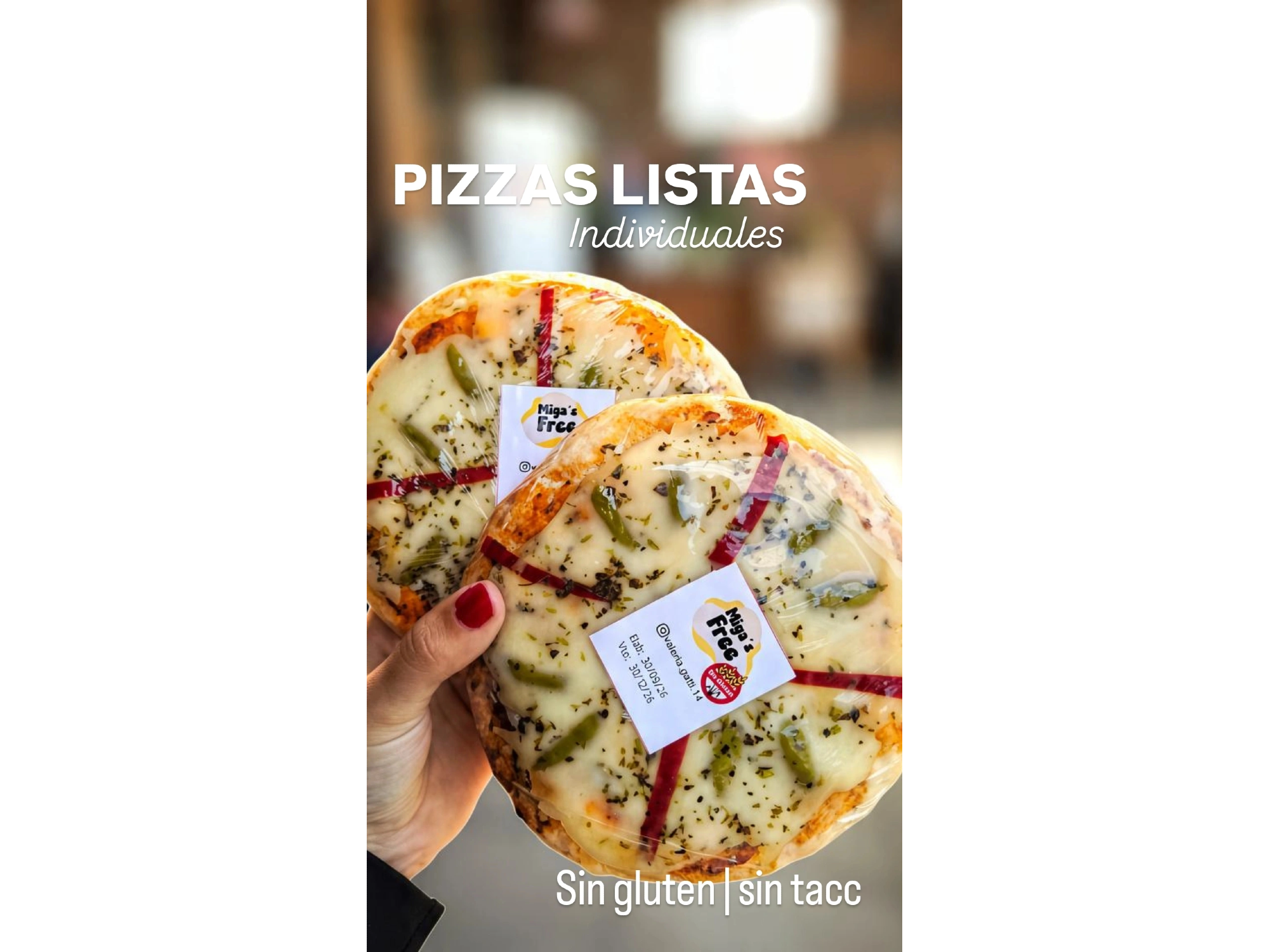 Pizzetas listas