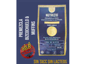 Pre mezcla para bizcochuelo y muffins Sin tac