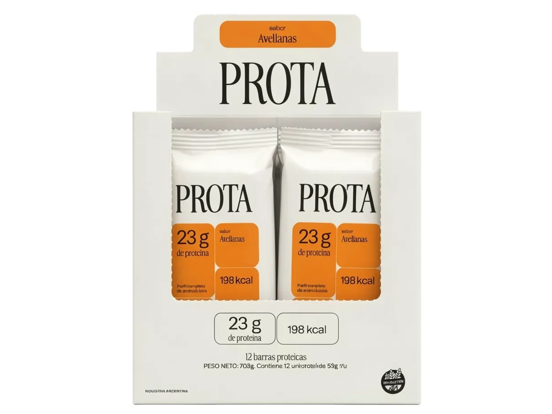 Barrita Prota 23gr de proteina avellanas KETO