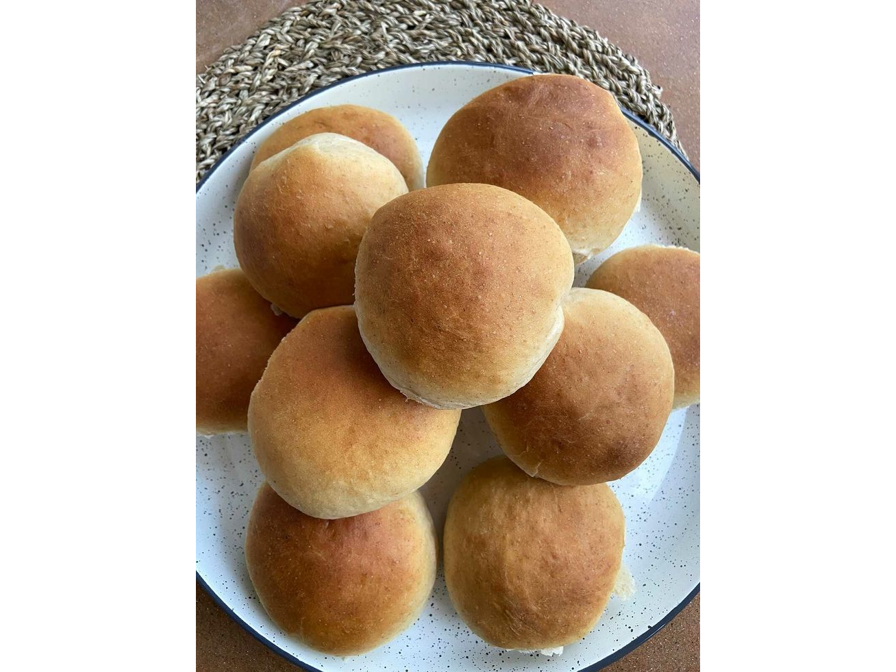 Pan en bollos x6 - harina de almendras
