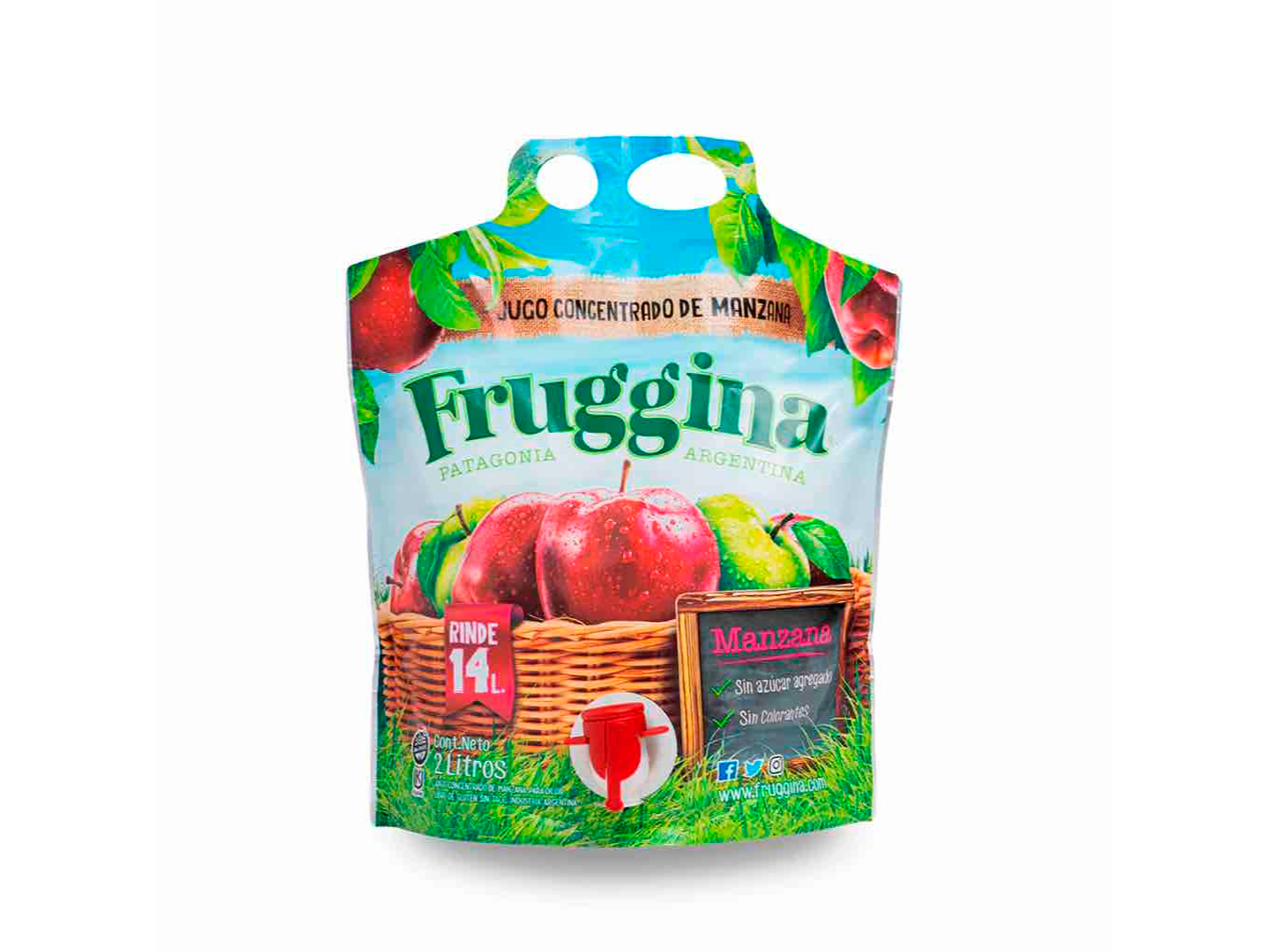 Pouch manzana concentrado