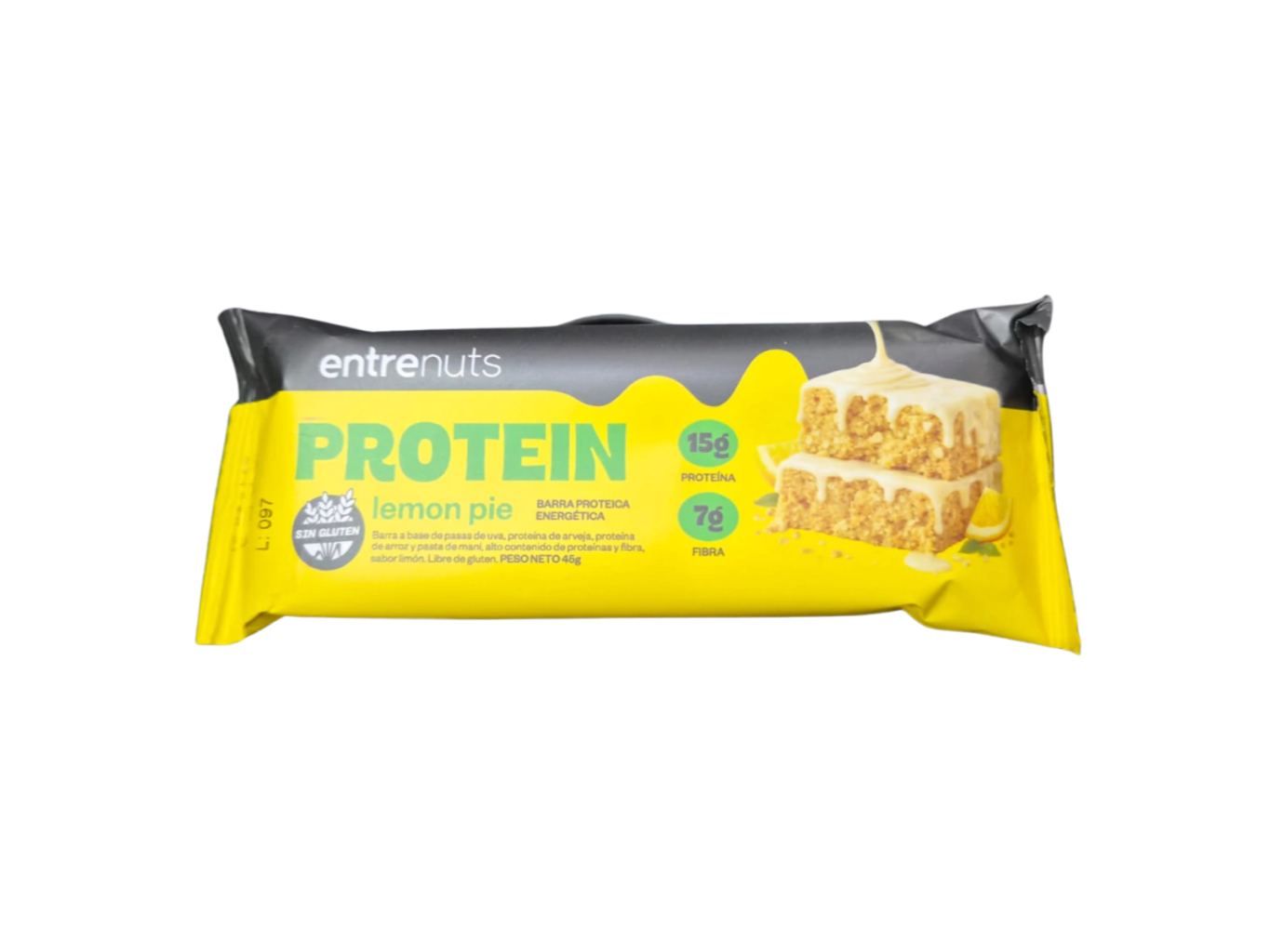 Barritas Proteicas Lemon pie 15gr Entrenuts