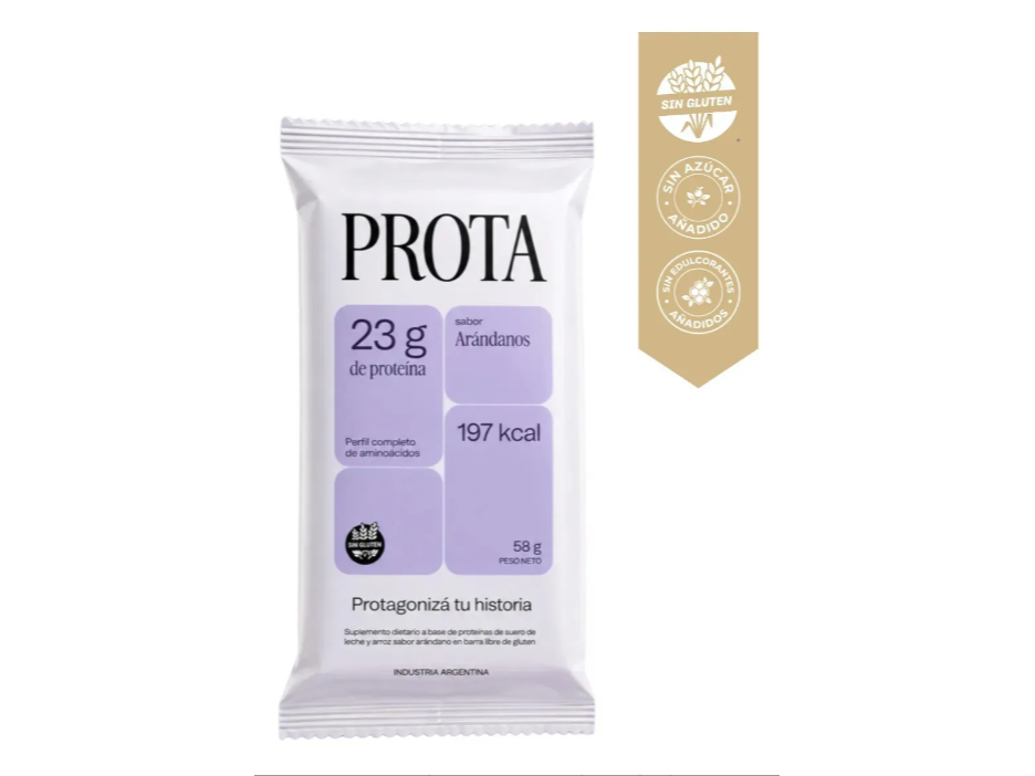 Barrita Prota 23gr de proteina arándanos KETO