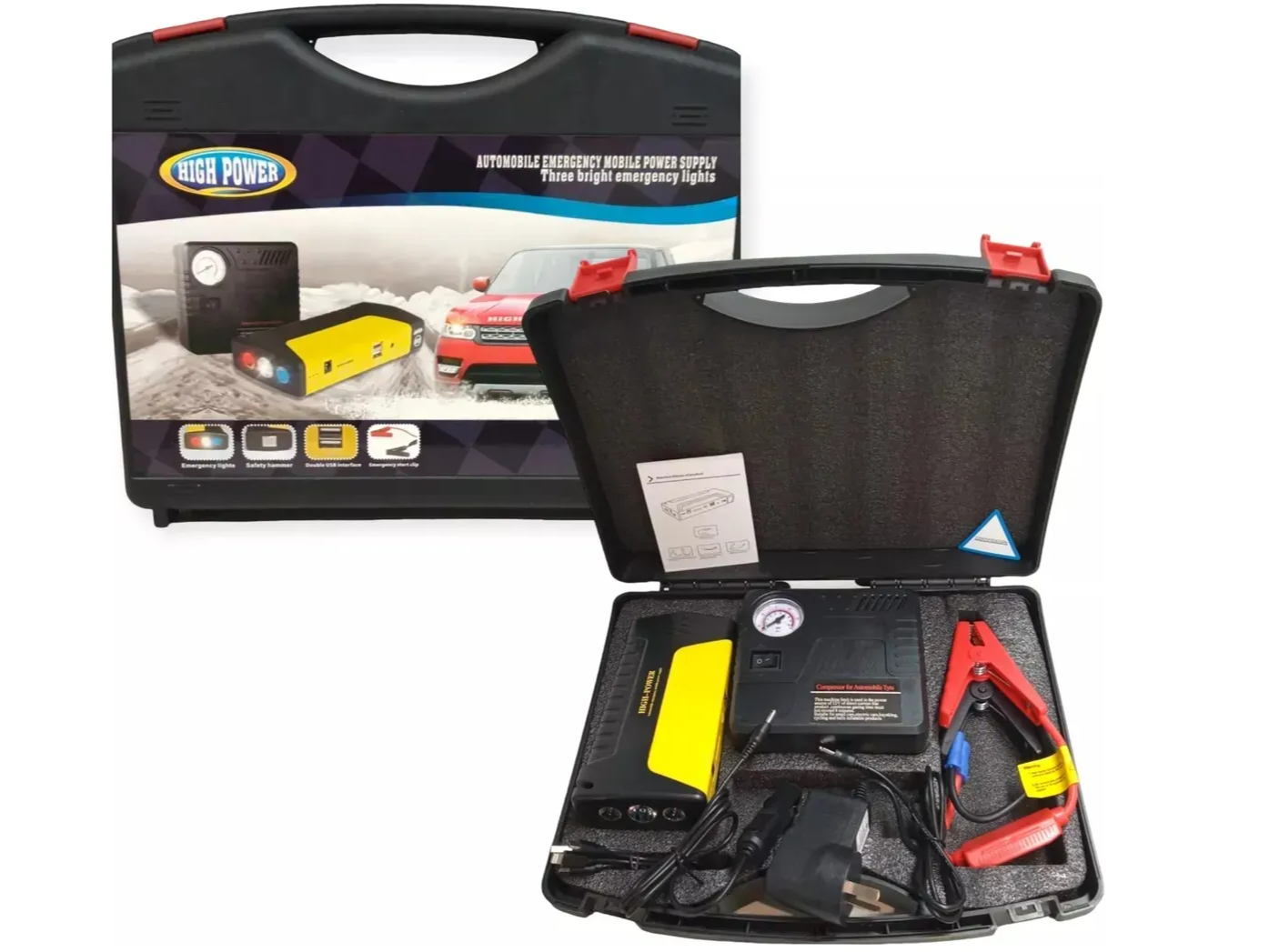 Arrancador y compresor Electrico