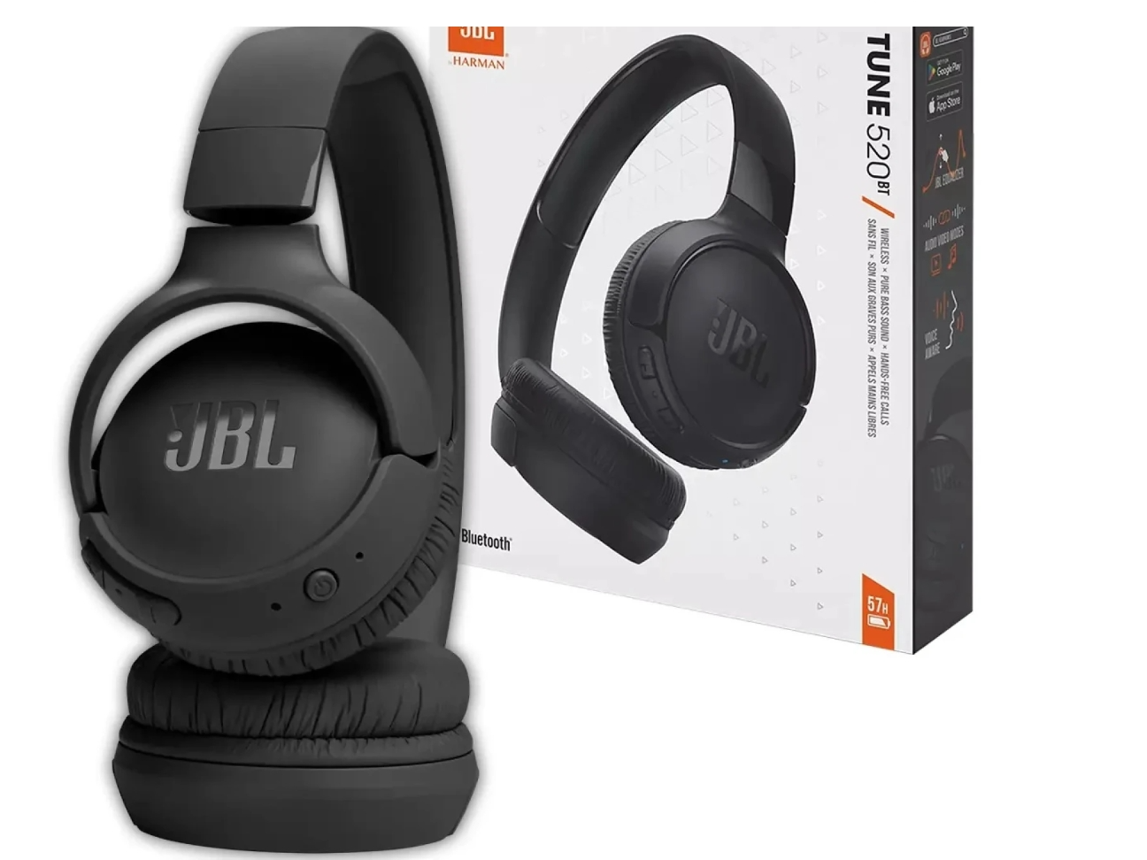 Auriculares JBL TUNE 520BT