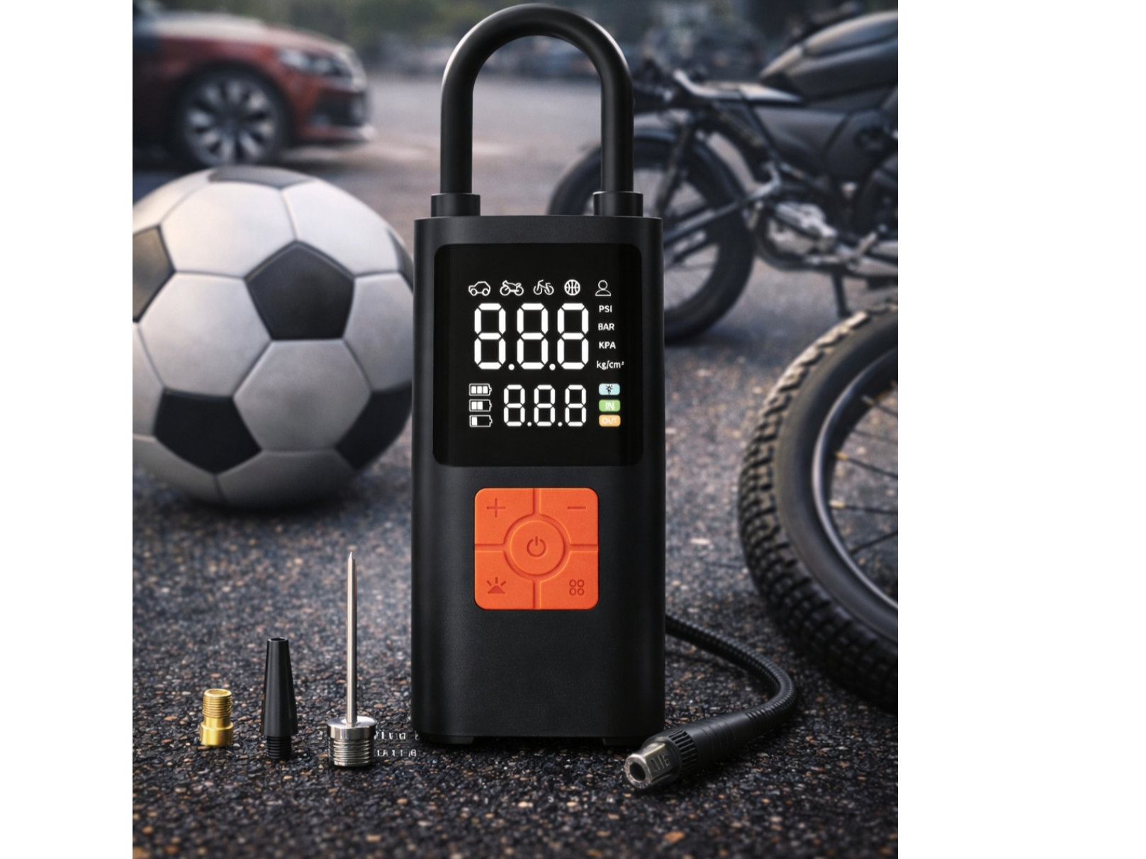 Compresor inflador Portátil