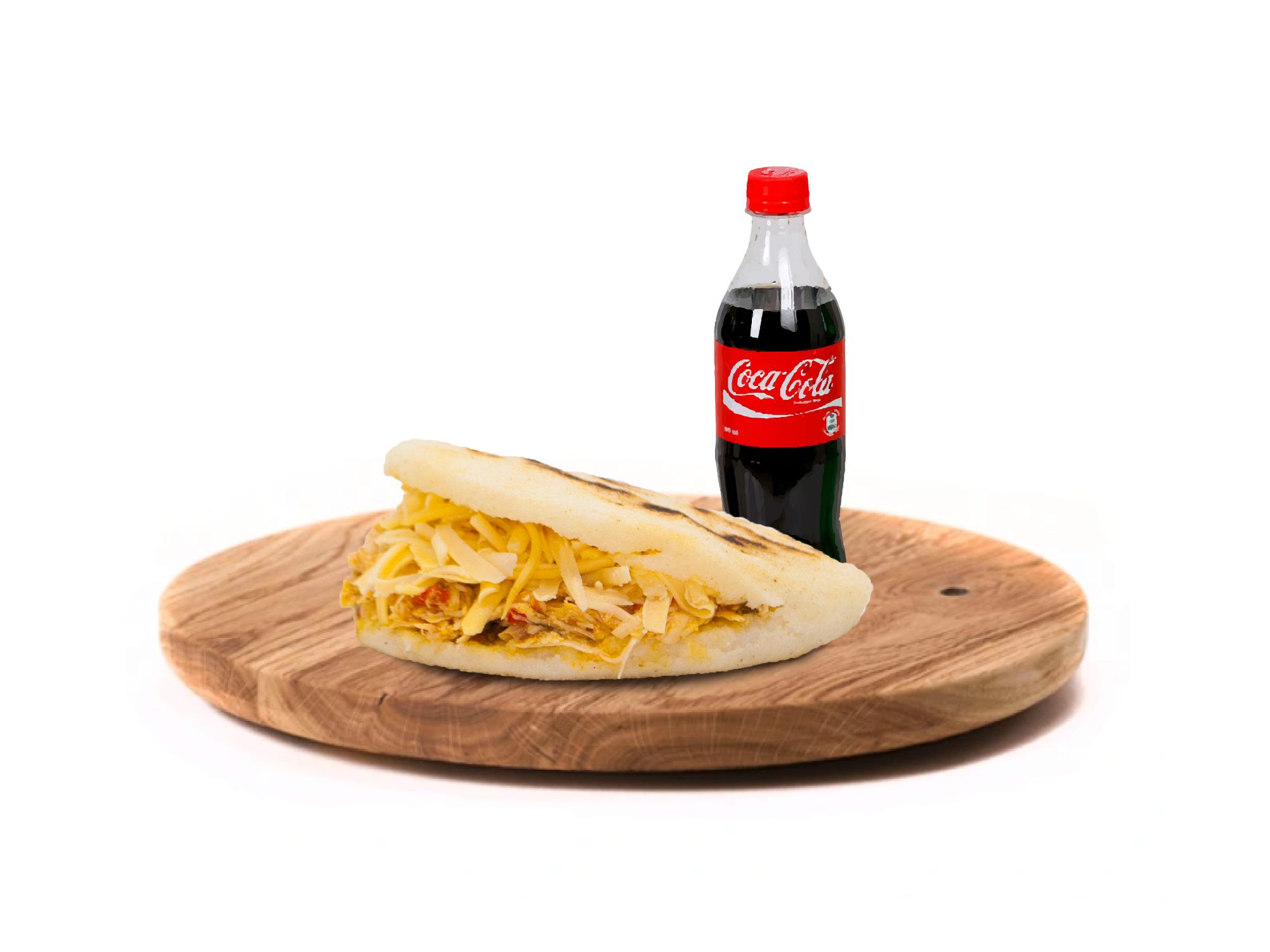 1 Arepa Mediana + 1 Bebida