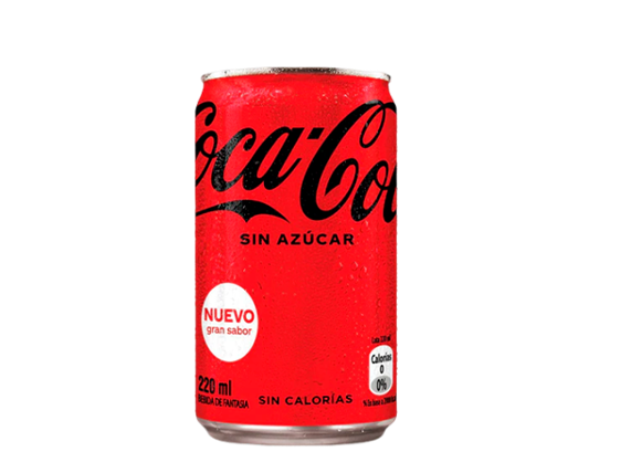 Coca Cola Zero Lata 220ml