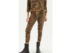 Babucha animal print de hilo