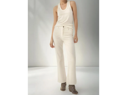 Pantalón blanco elastizado