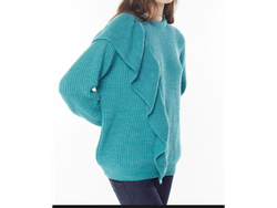 Sweter con volado