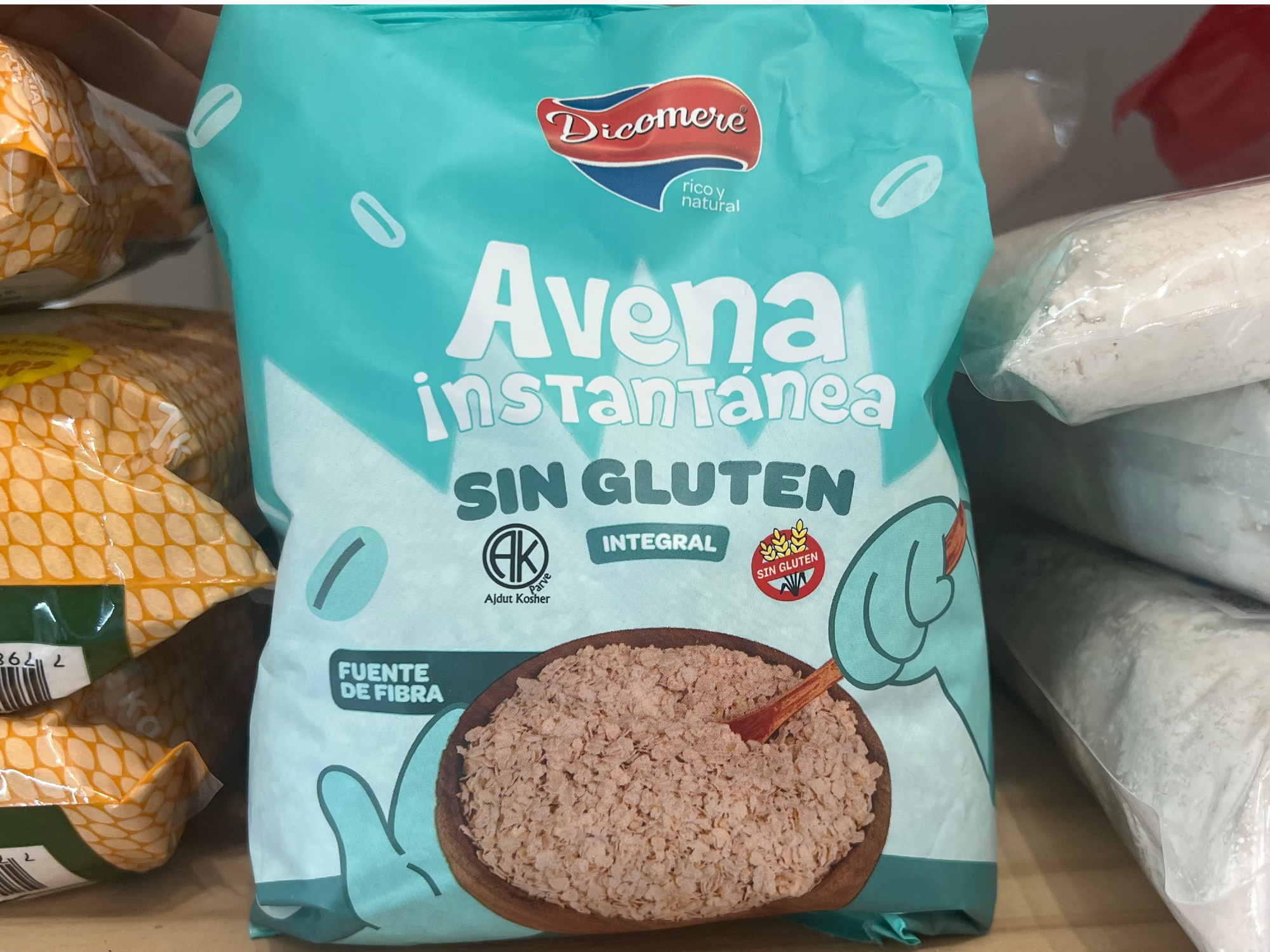 Avena sin gluten