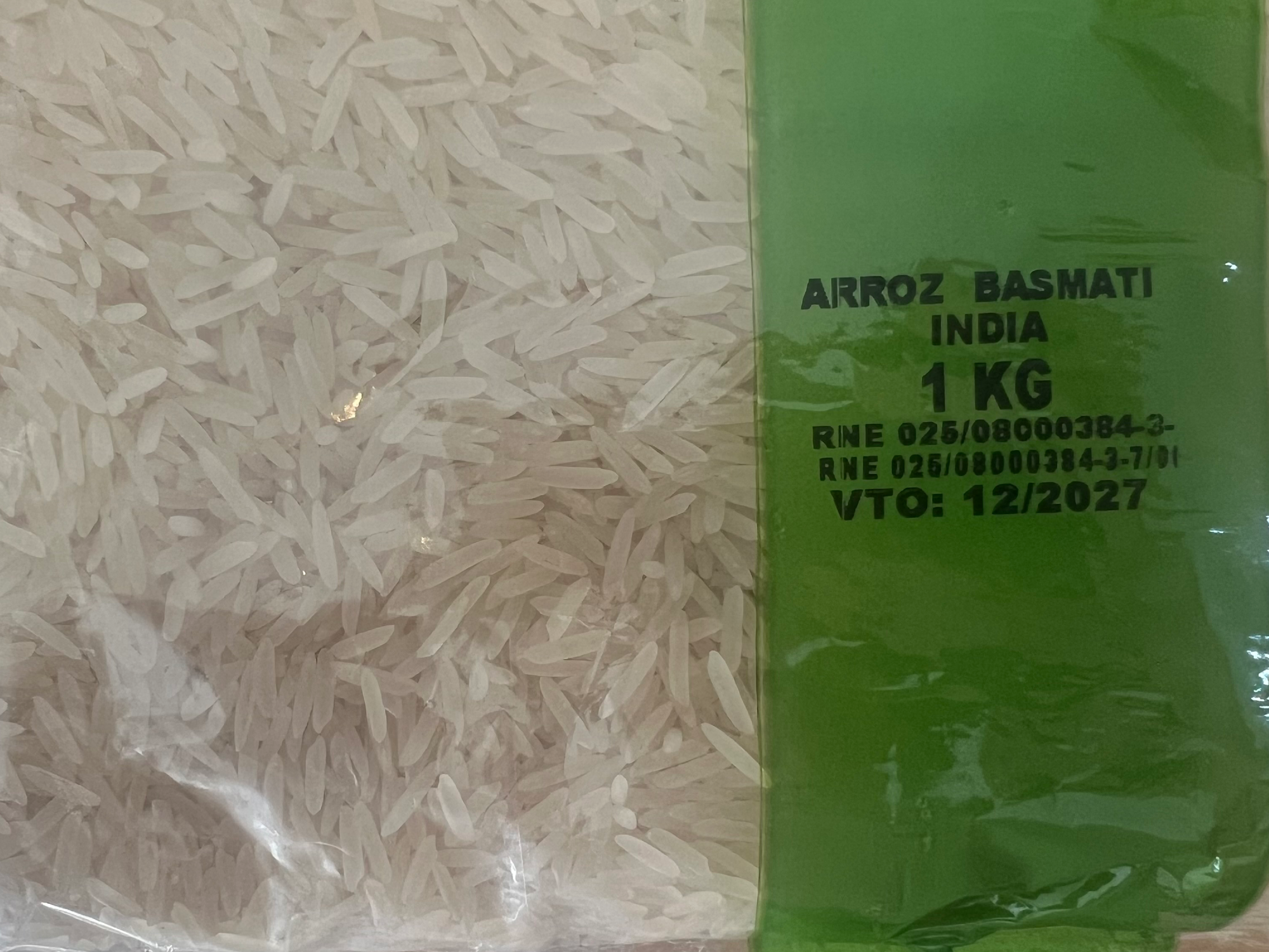 Arroz basmati