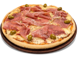 Jamón Crudo y Ananá