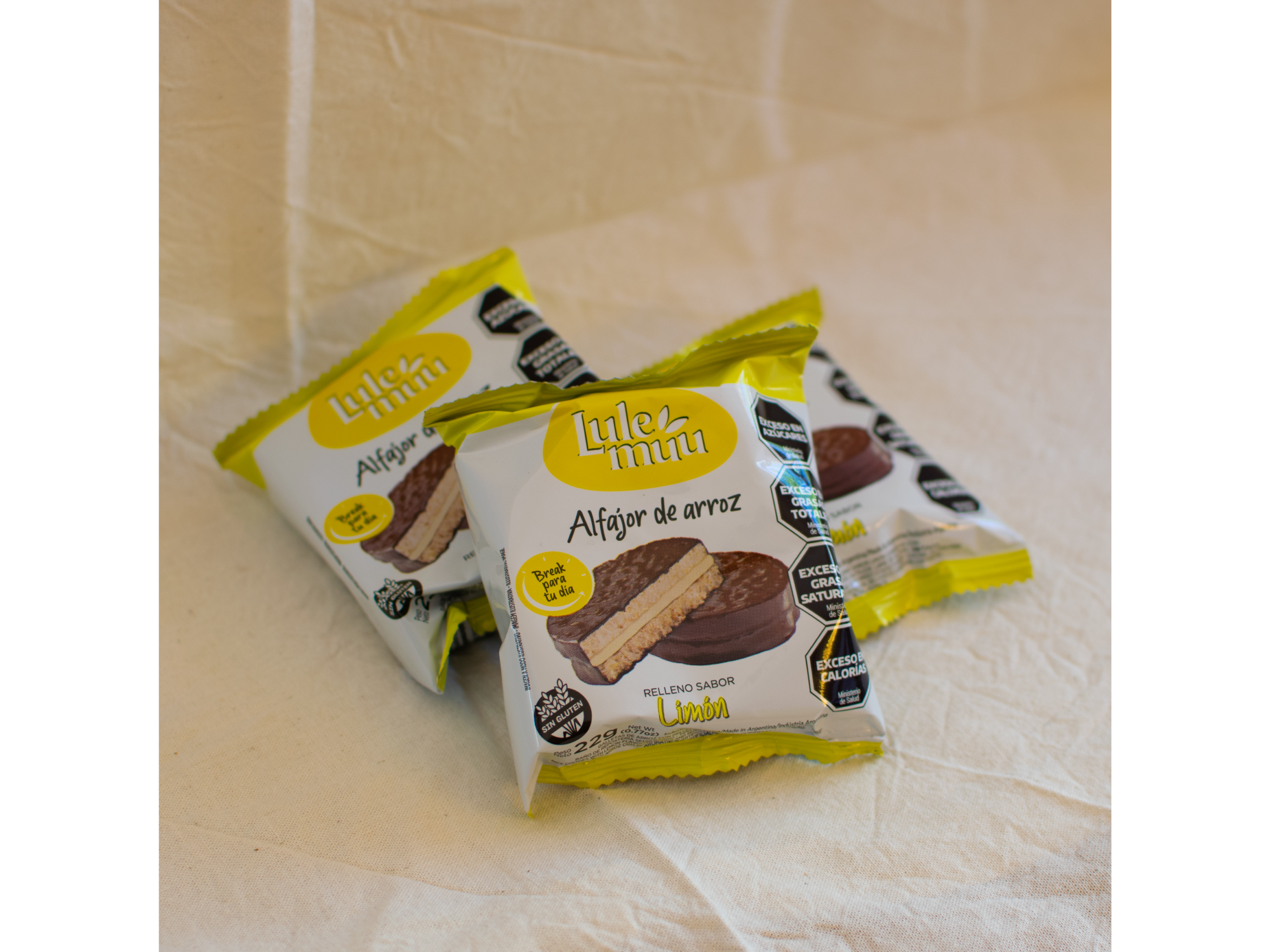 Alfajor de Arroz Limon