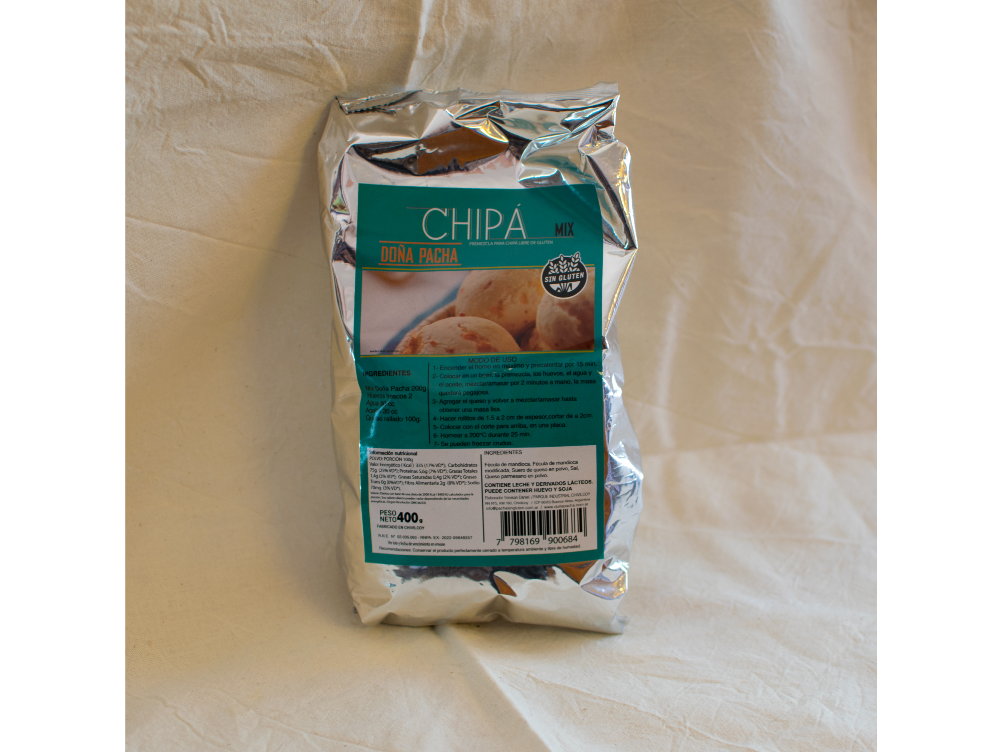 PreMezcla Chipa 500gr Sin Tacc