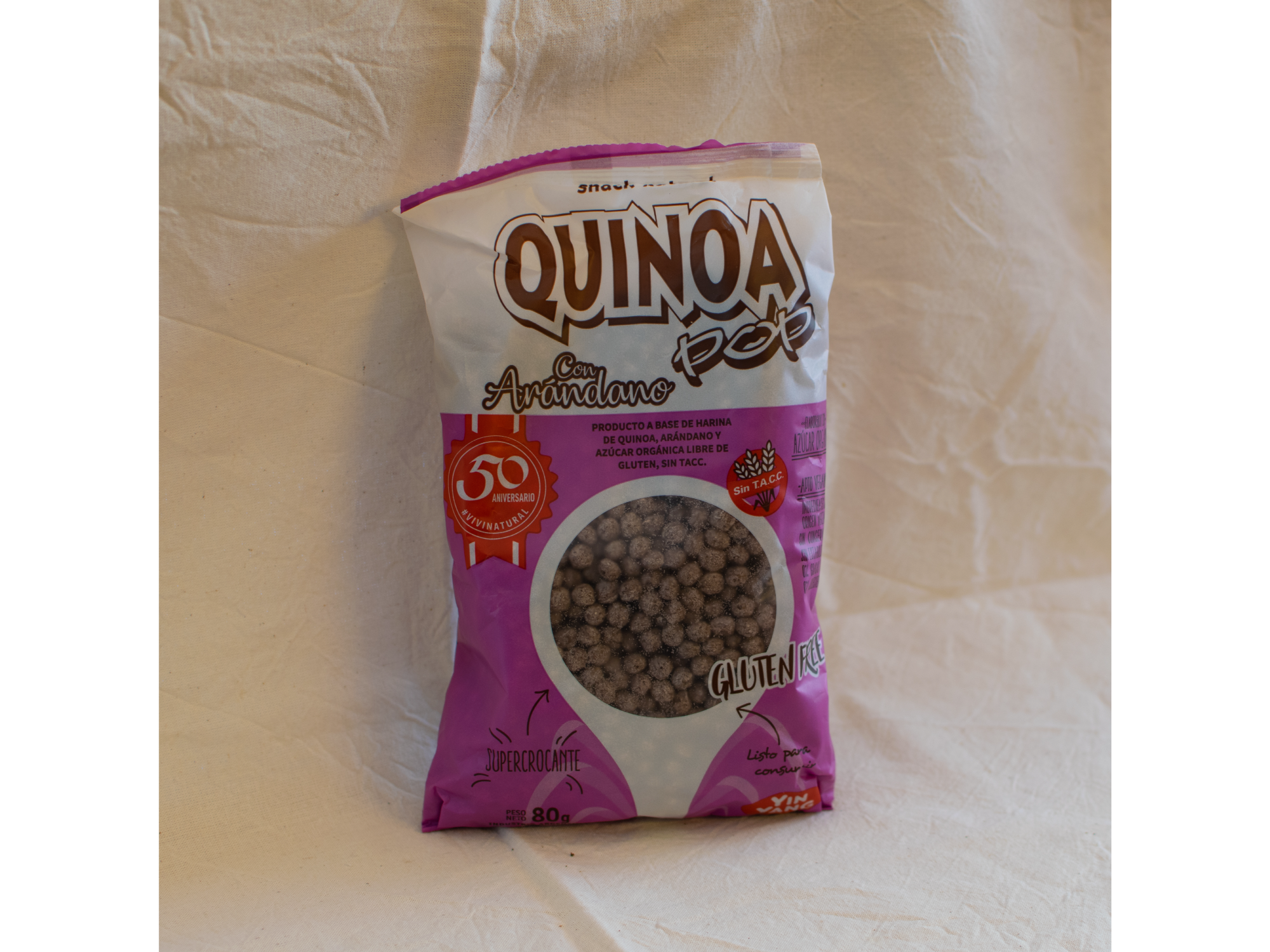 QUINOA POP con Arandanos