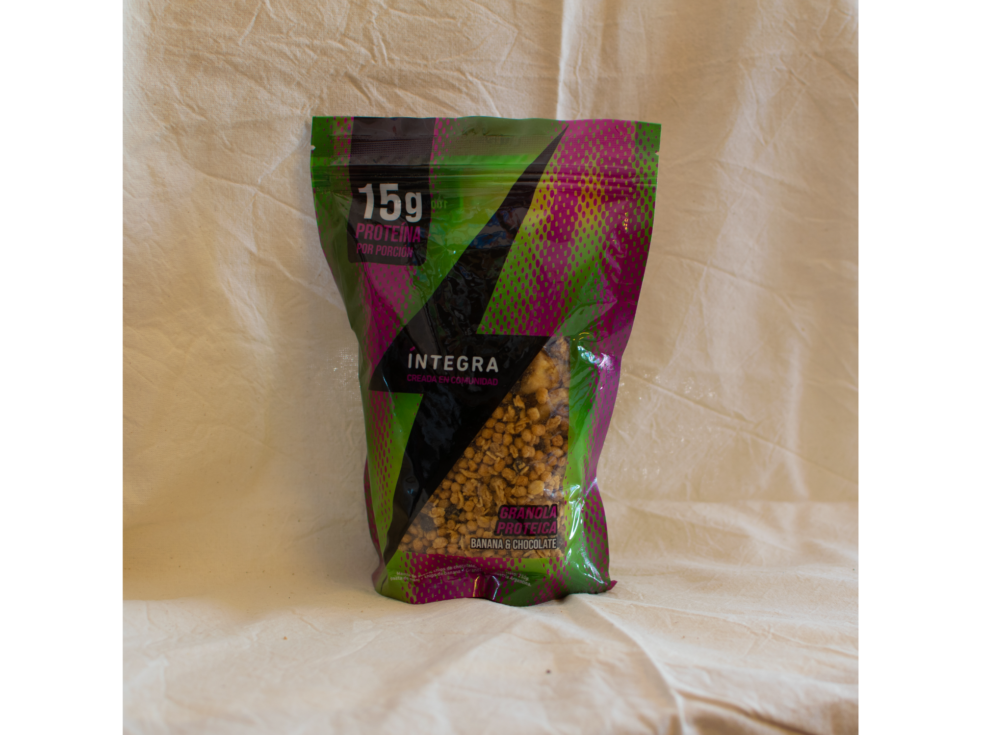 Granola Integra Banana y Chocolate 250gr