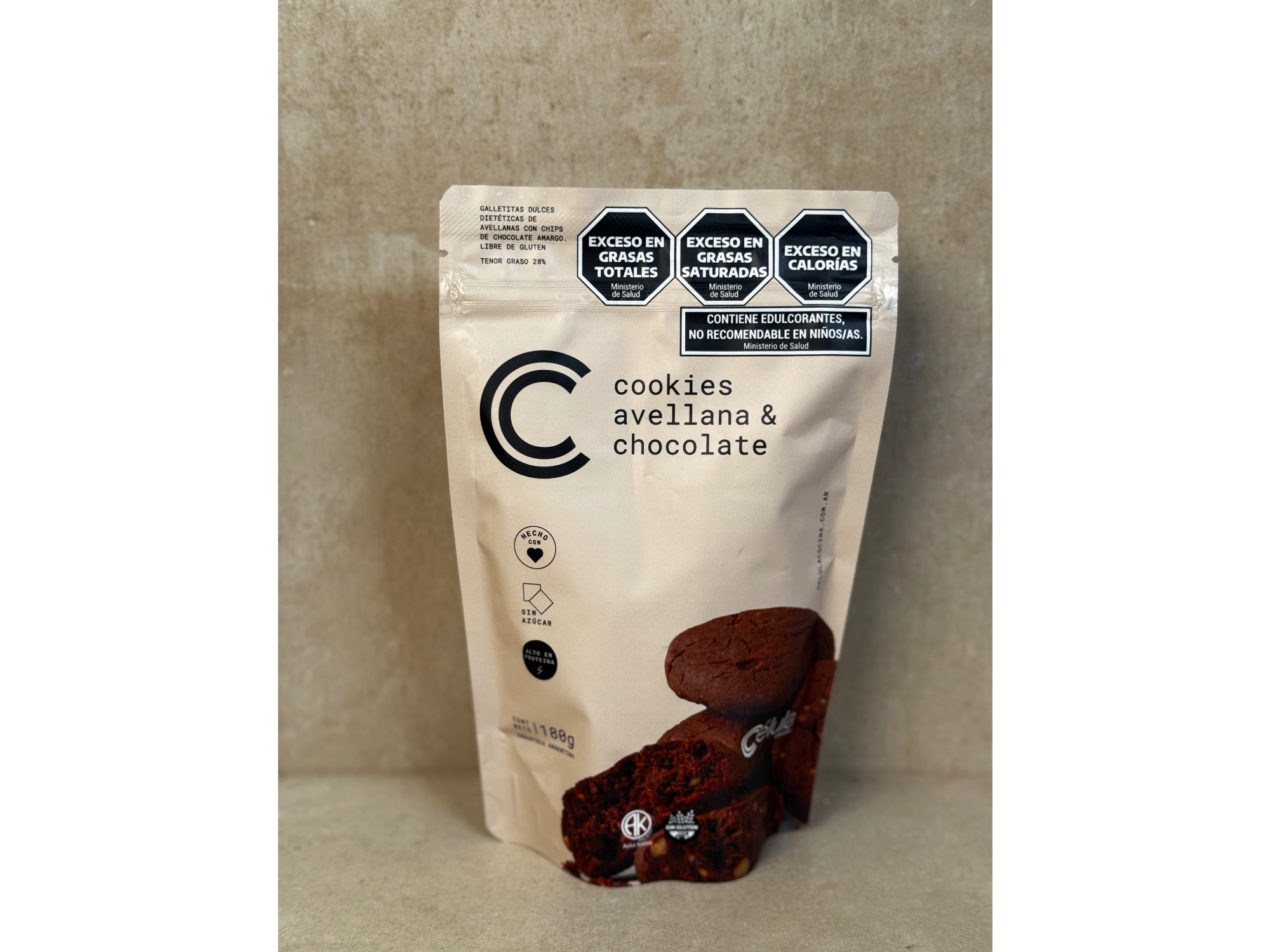 Cookies avellana y chocolate