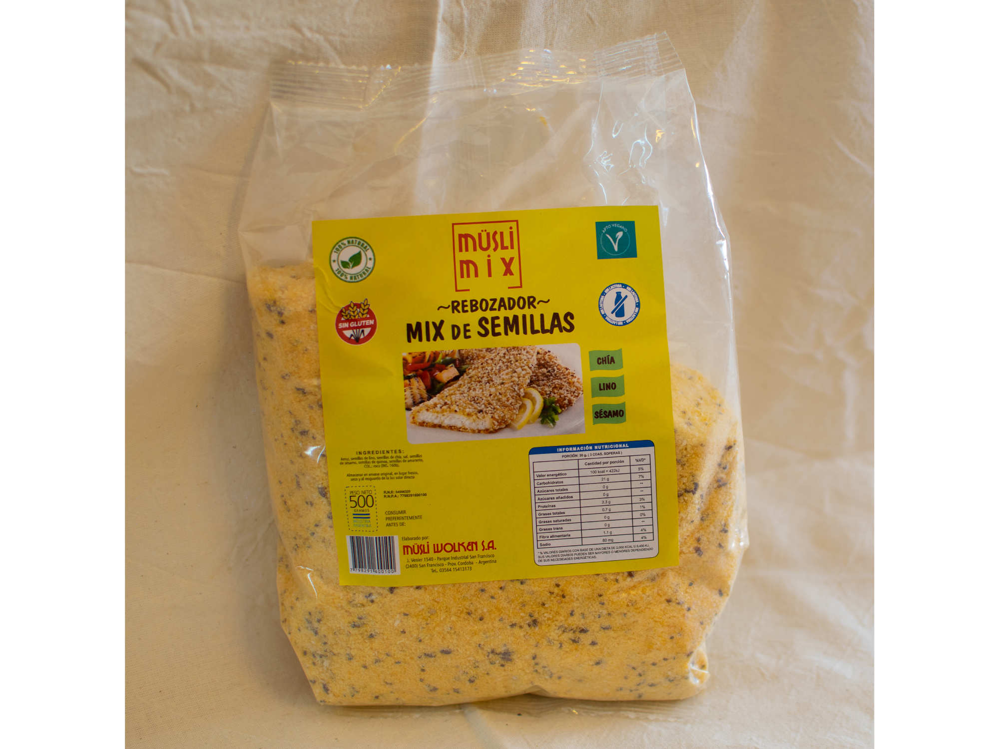 Rebozador Mix de Semillas