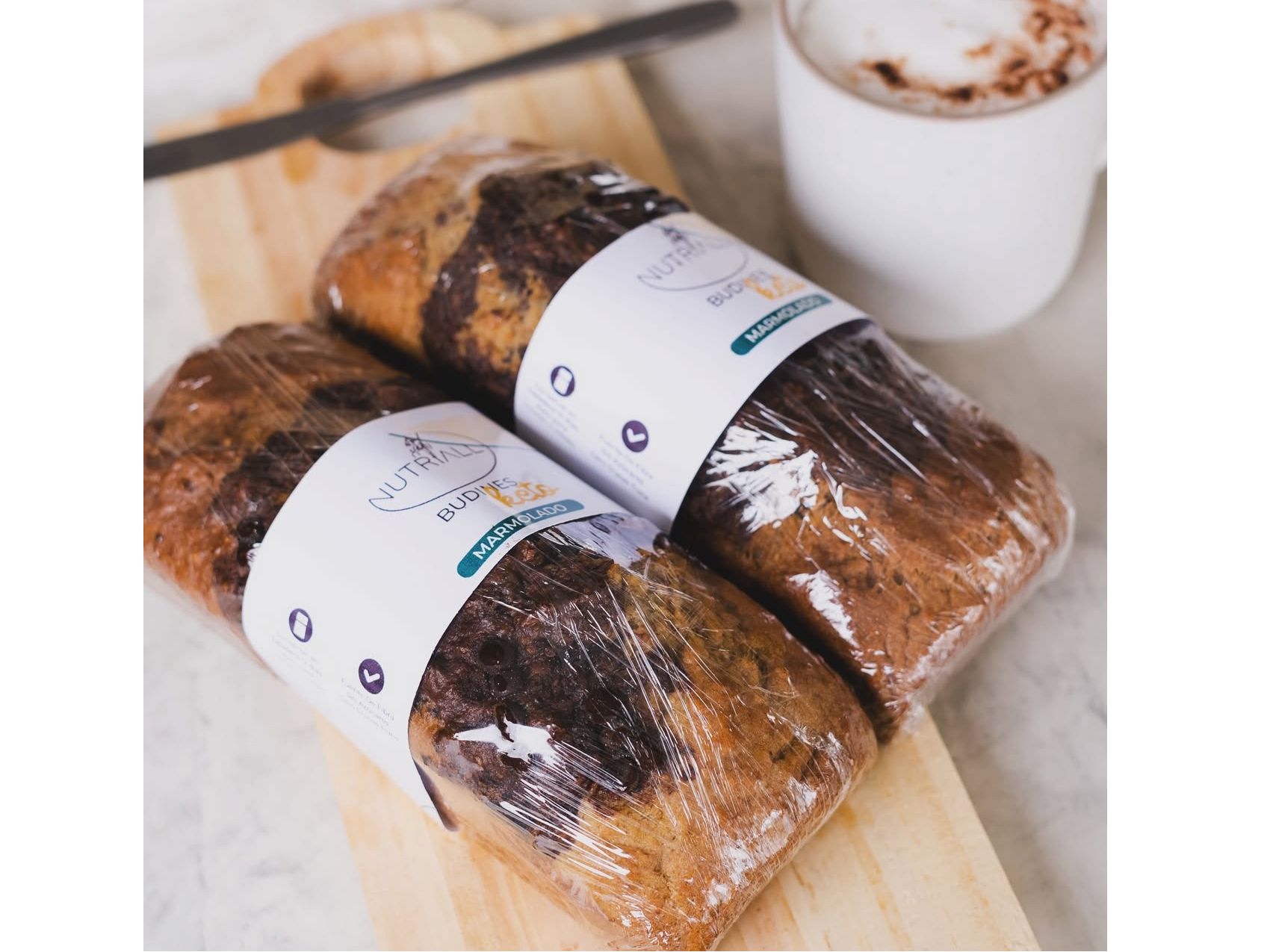 Budín Marmolado Keto