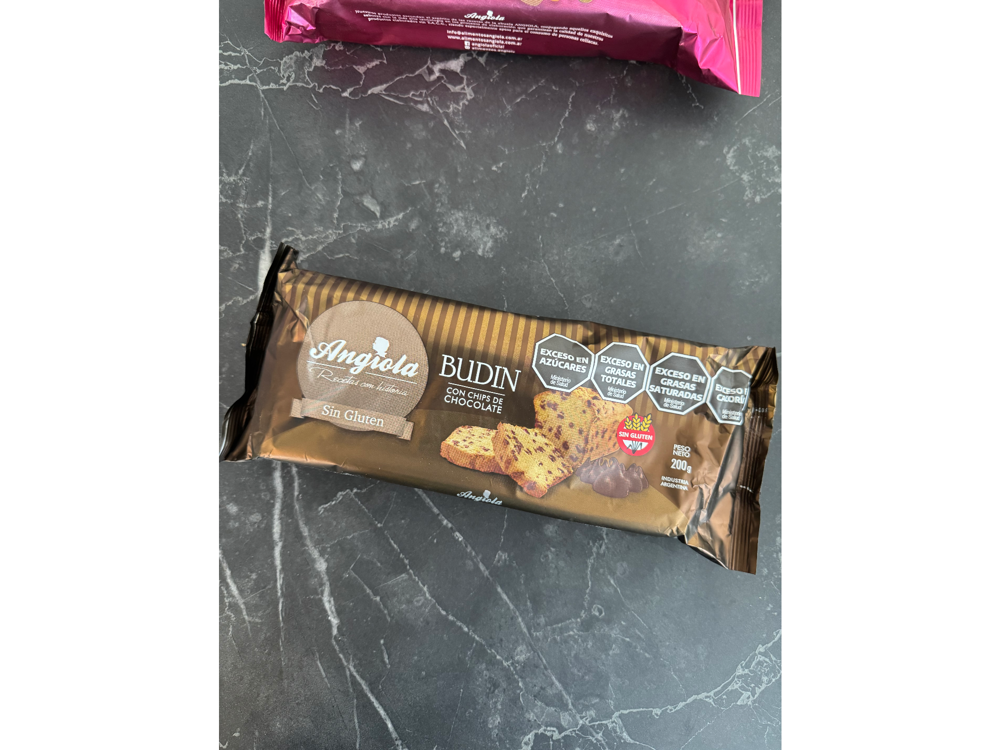 Budín con chips de chocolate
