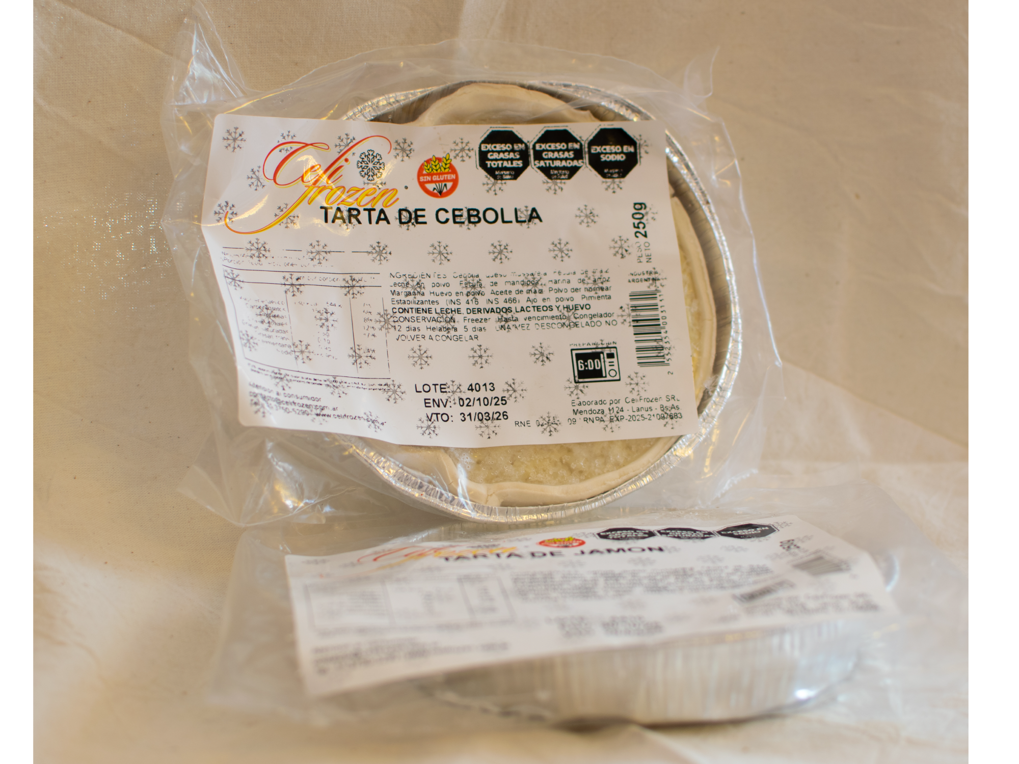 TARTAS CELI FROZEN