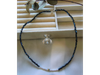 Cristal bicono negro azulado CHO001