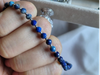 Choker piedra Natural y plata CHO003