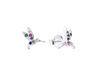 Aros colibrí multicolor