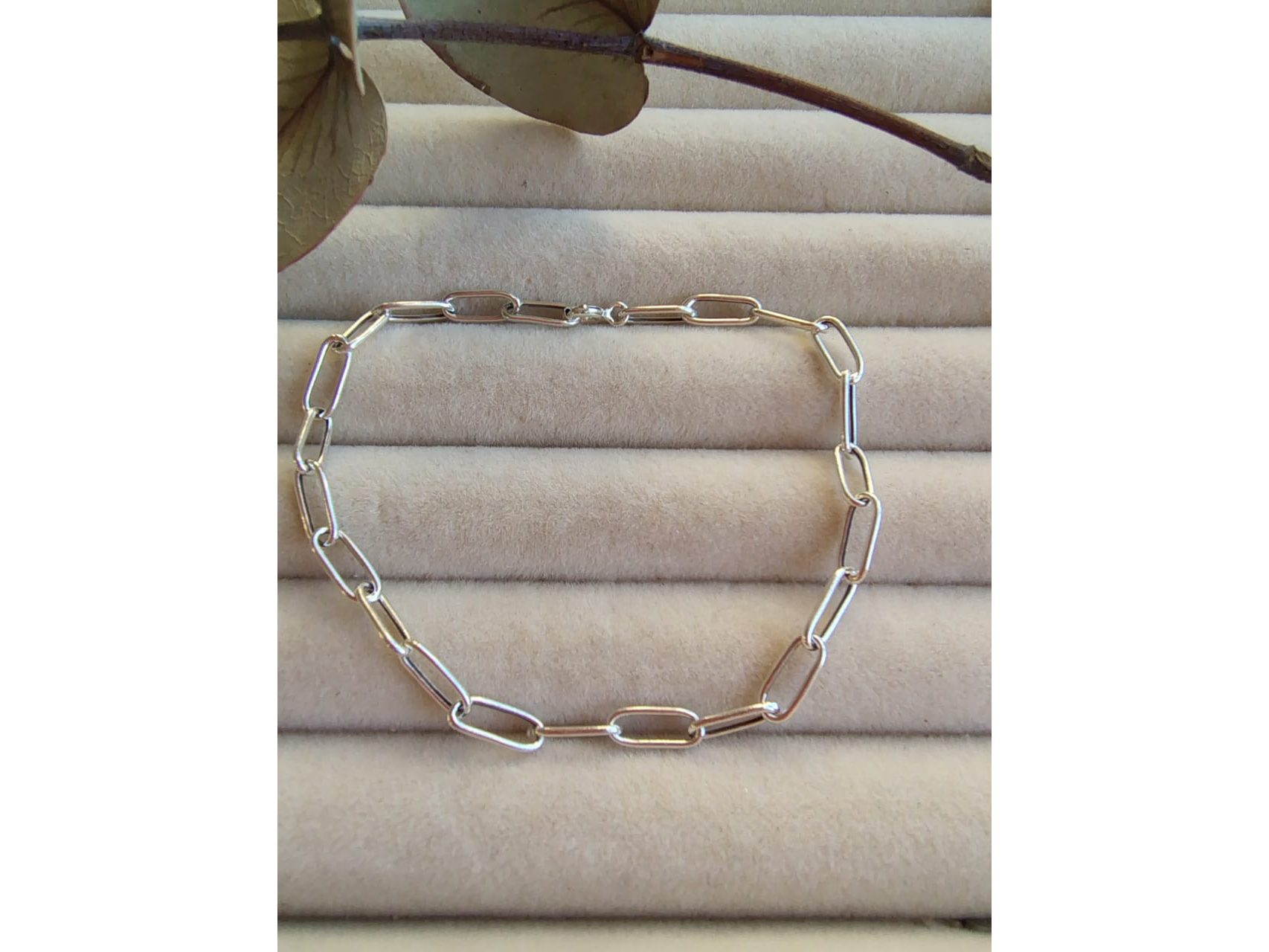 Pulsera eslabones 18 cm