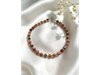 Pulsera Rodonita facetada con cierre PN008