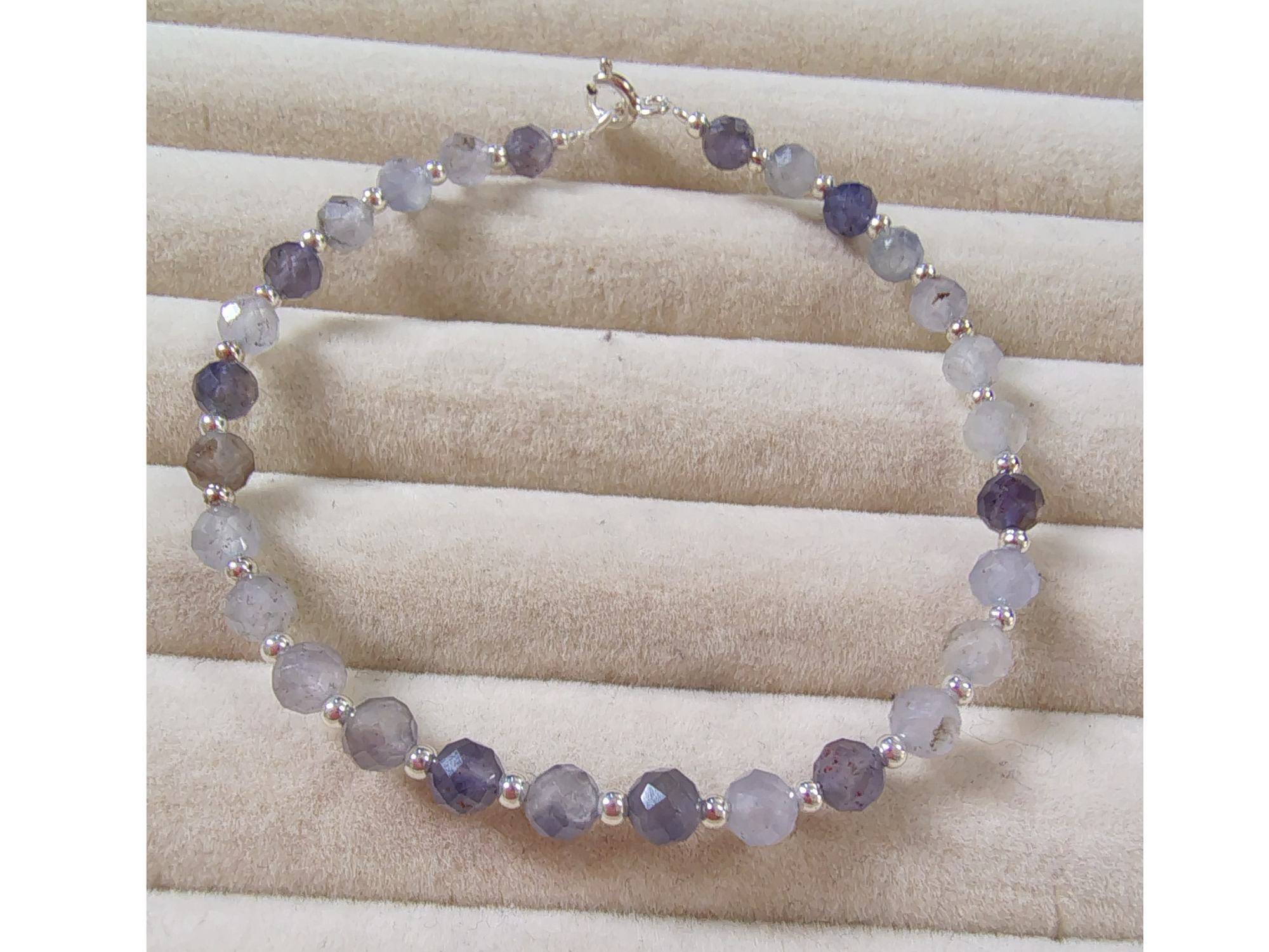 Pulsera Amatista Facetada PN009