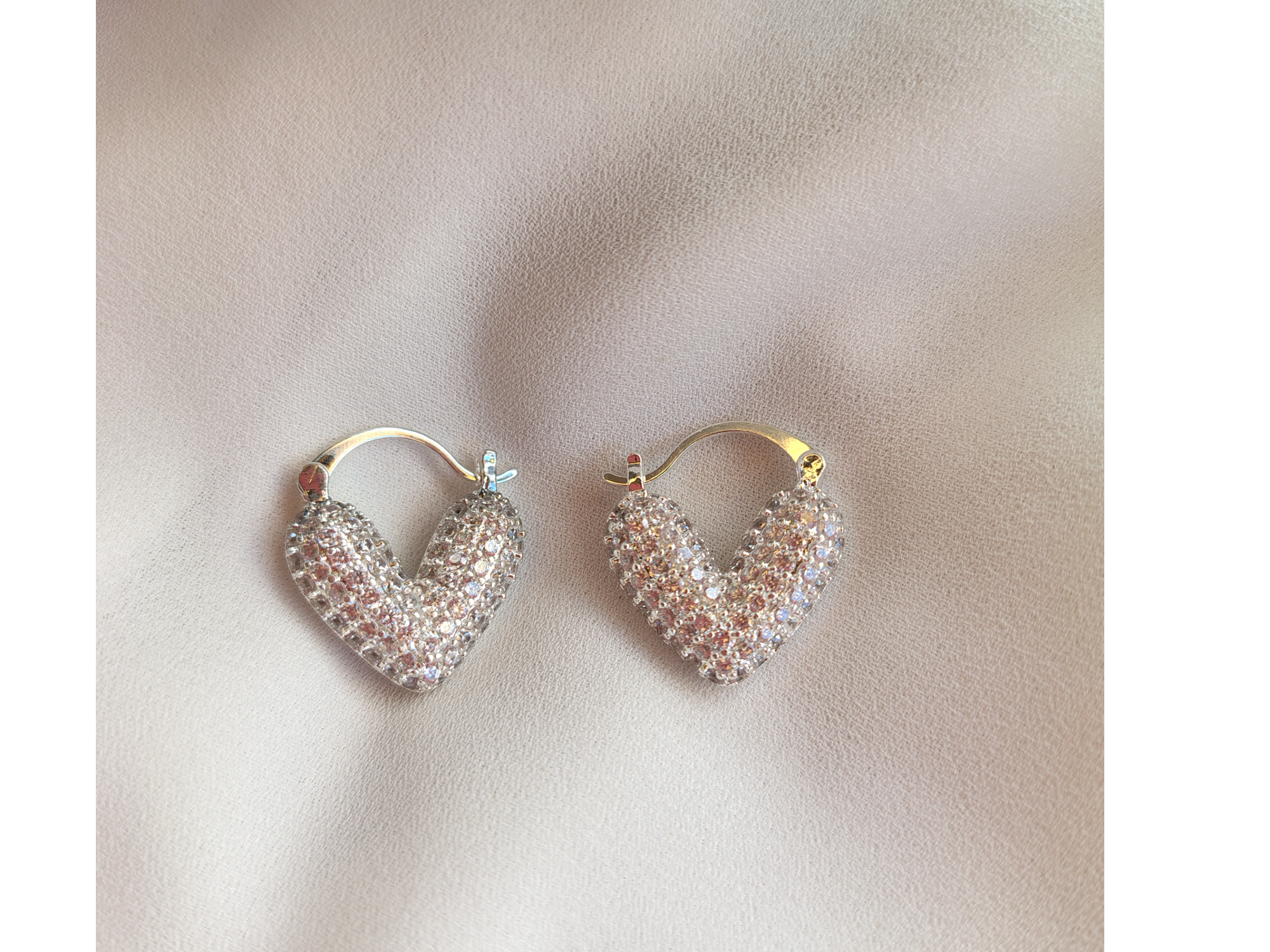 Corazón strass
