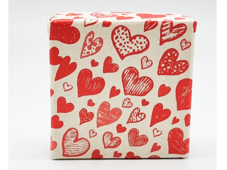 Caja para anillo corazón