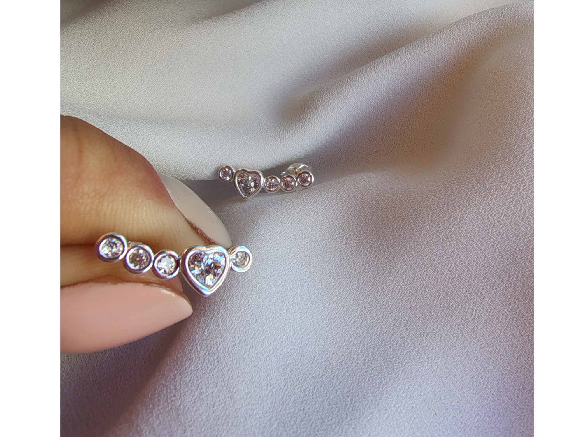 Aros trepadores corazón