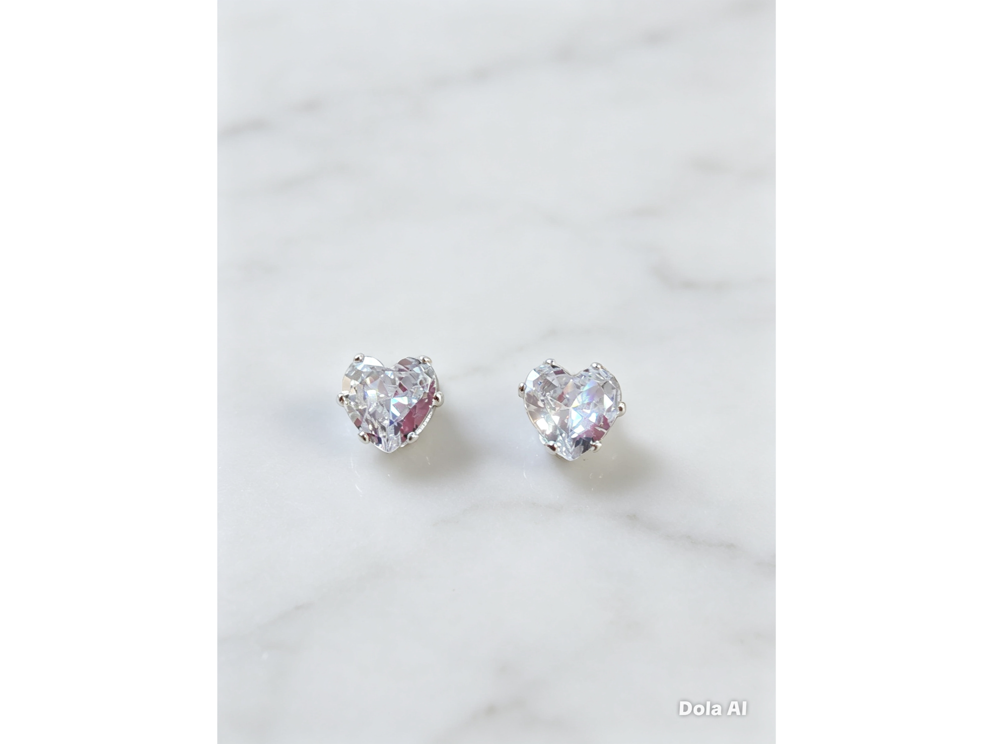 Corazón con grifas transparente