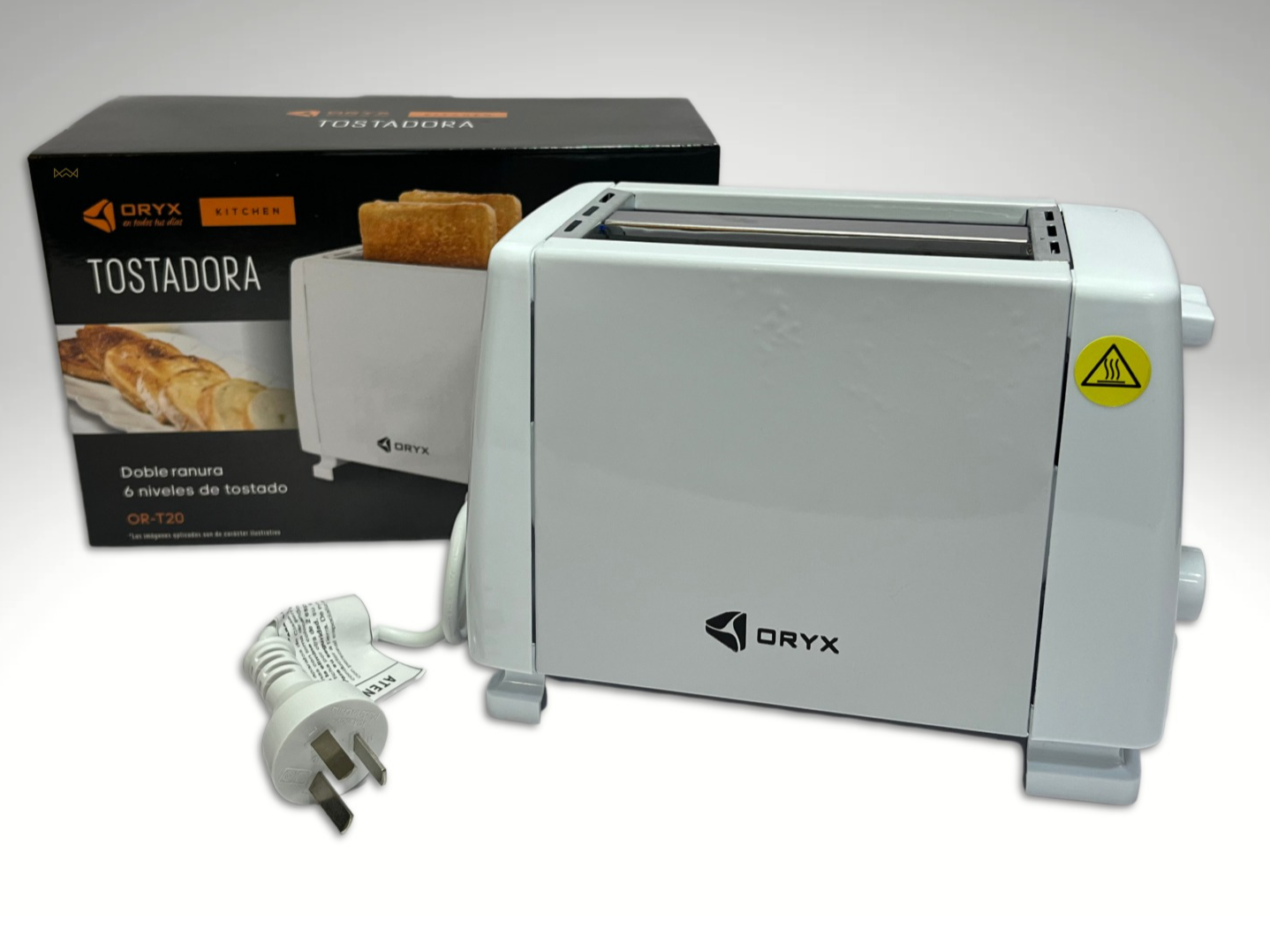 Tostadora electrica con 2 ranuras Oryx