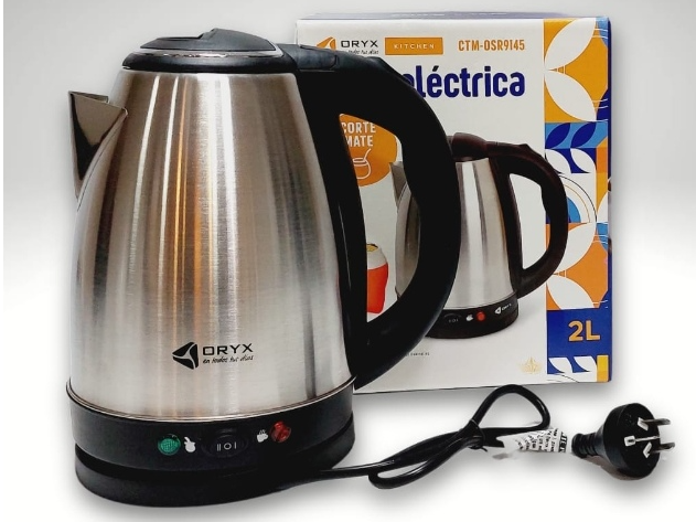 Pava eléctrica con corte mate