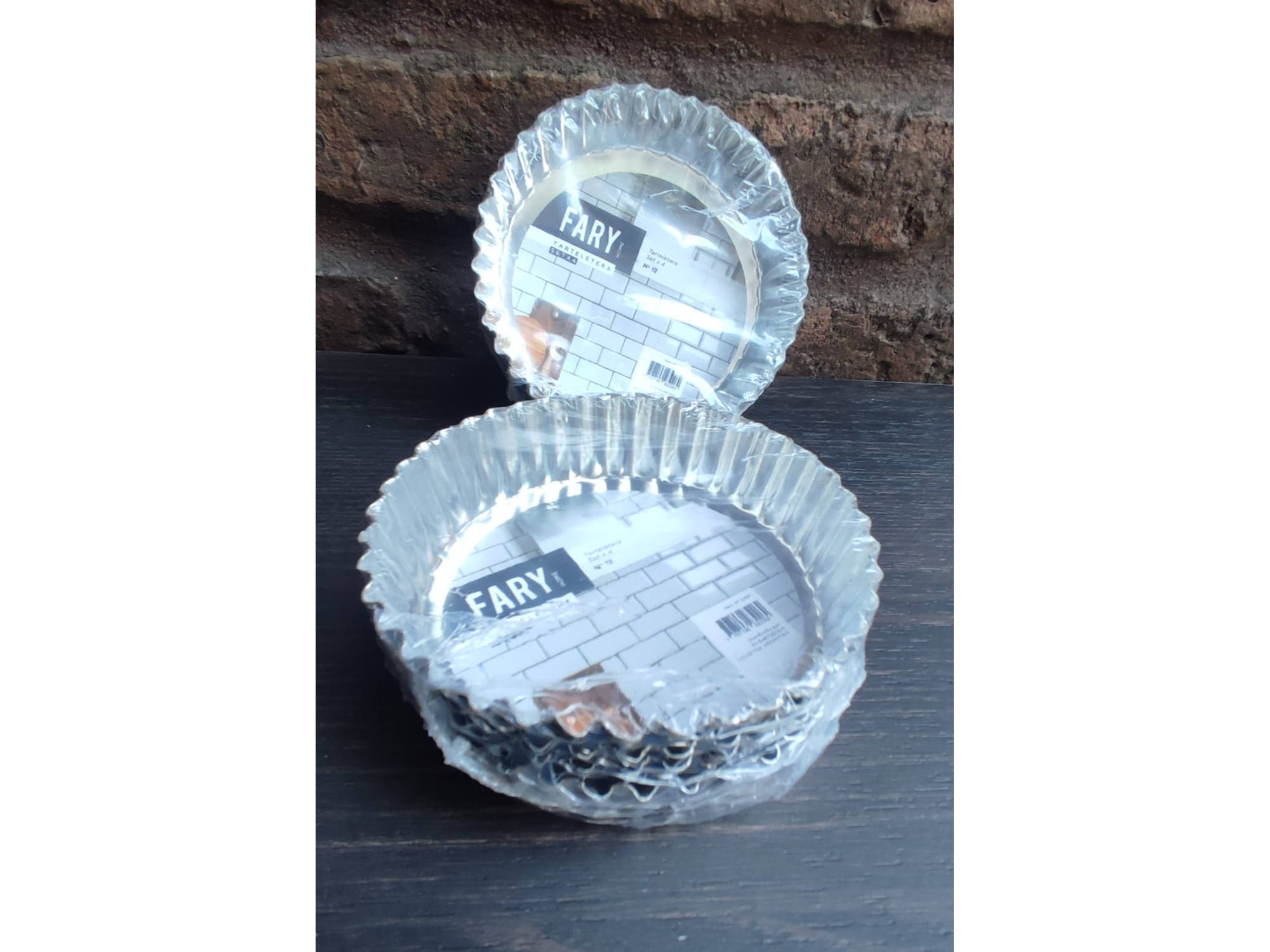 Set tartaletas x 4 unidades