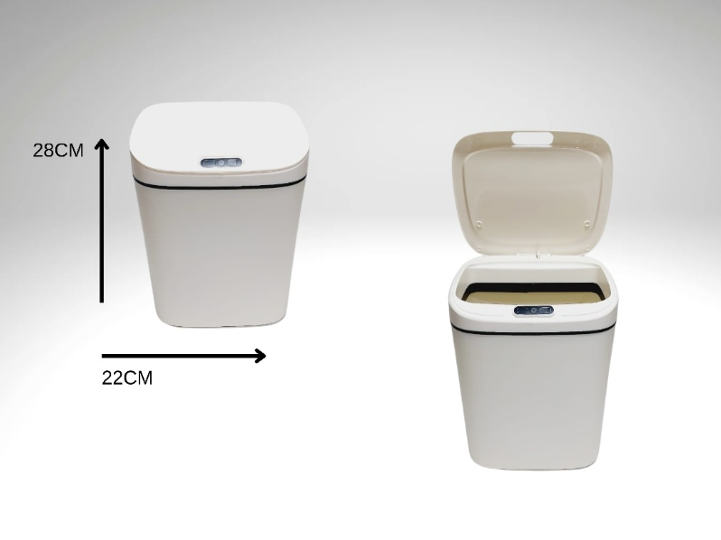 Cesto de basura 12L con sensor