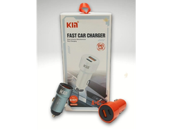 Adaptador de auto con USB + Tipo C