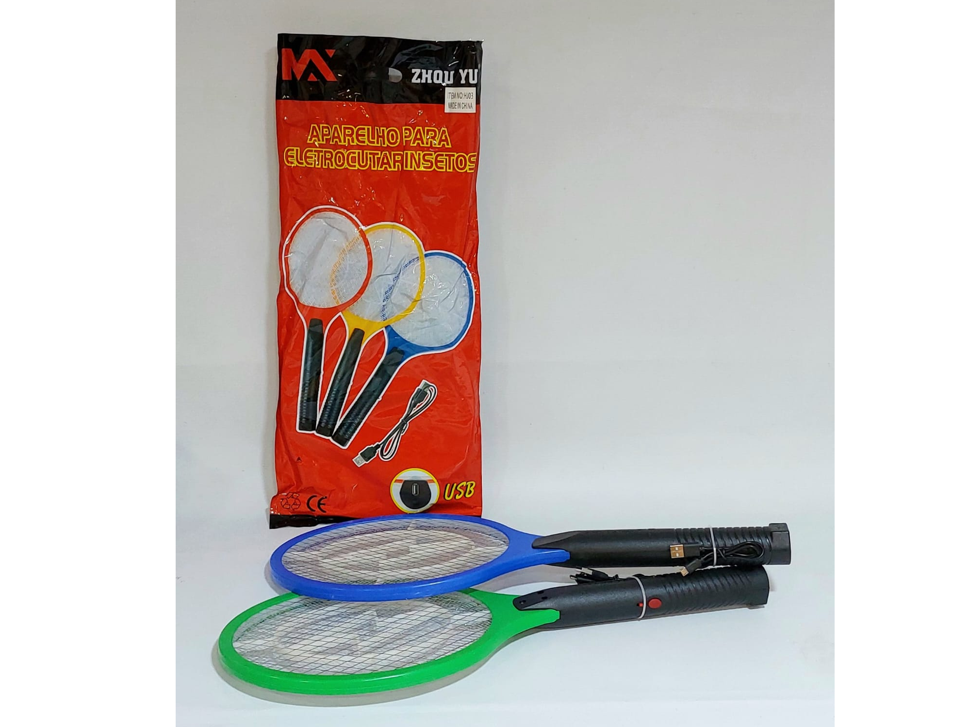 Raqueta mata moscas y mosquitos